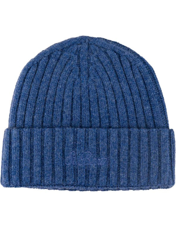 Wengen Wool Dusty Blue Beanie