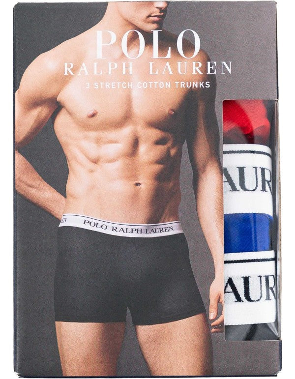 Classic Trunk 3 Pack Trunk Red/Black/Royal