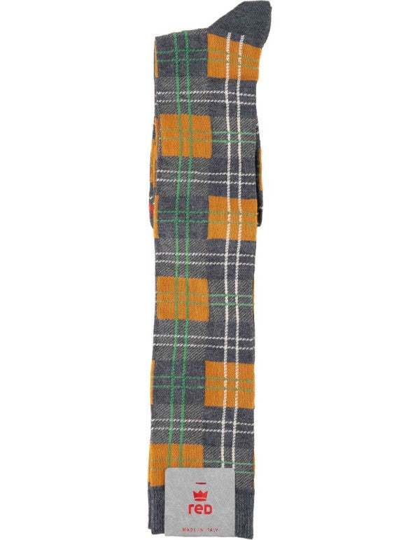 Kit Calze Uomo Tartan e Riga Multicolor