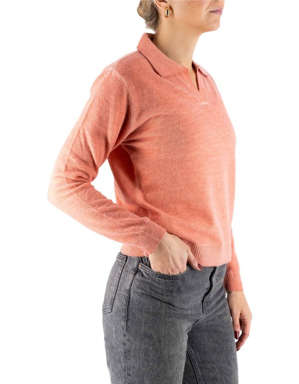 Inari Cantaloupe Knit Polo