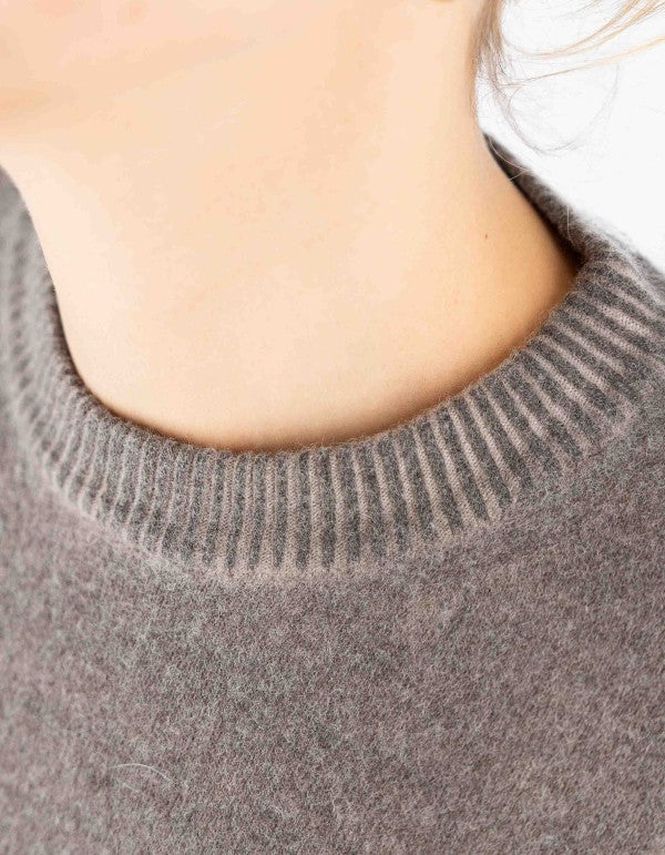Tromsœ Turtleneck Sweater in Dove Grey