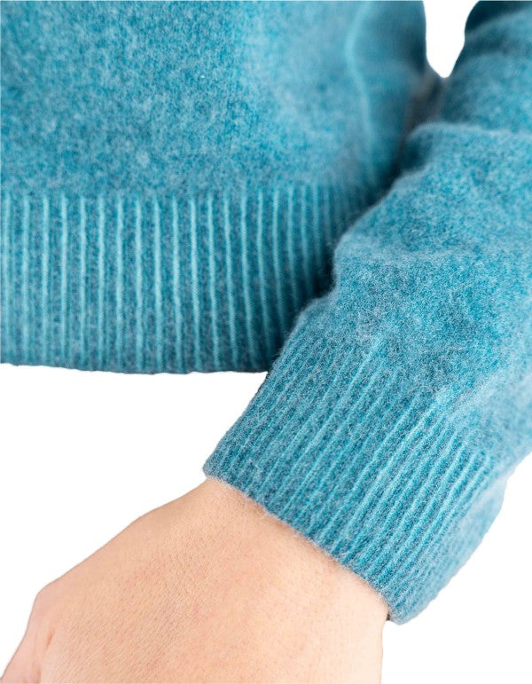 Tromsœ Crew Neck Sweater Teal