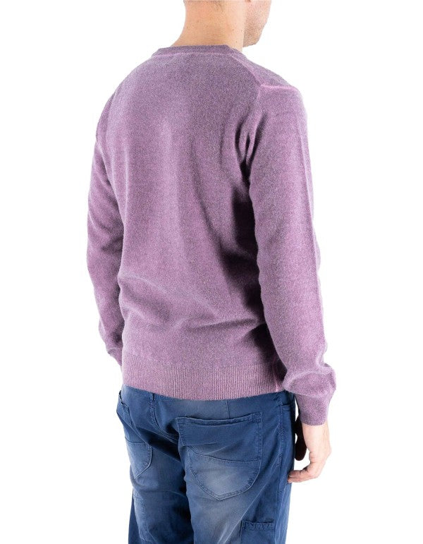 Maglia Helsinki Scollo A V Viola