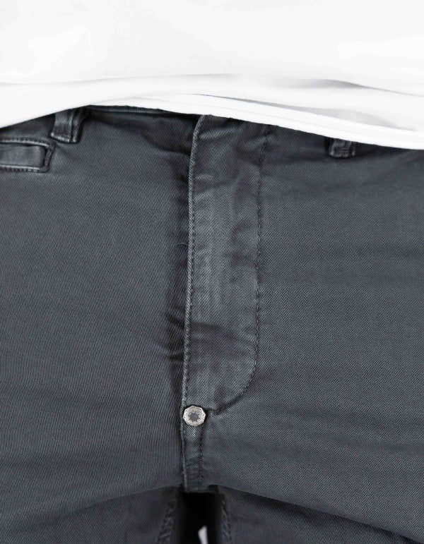 Pantalone Mirtos Skinny Grigio Scuro