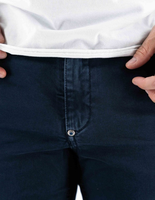 Pantalone Mirtos Skinny Blu