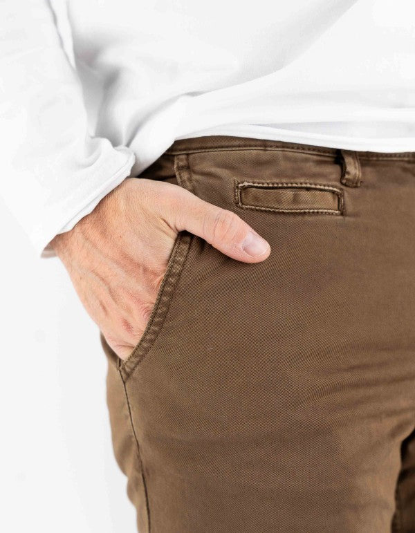 Pantalone Mirtos Skinny New Tabacco