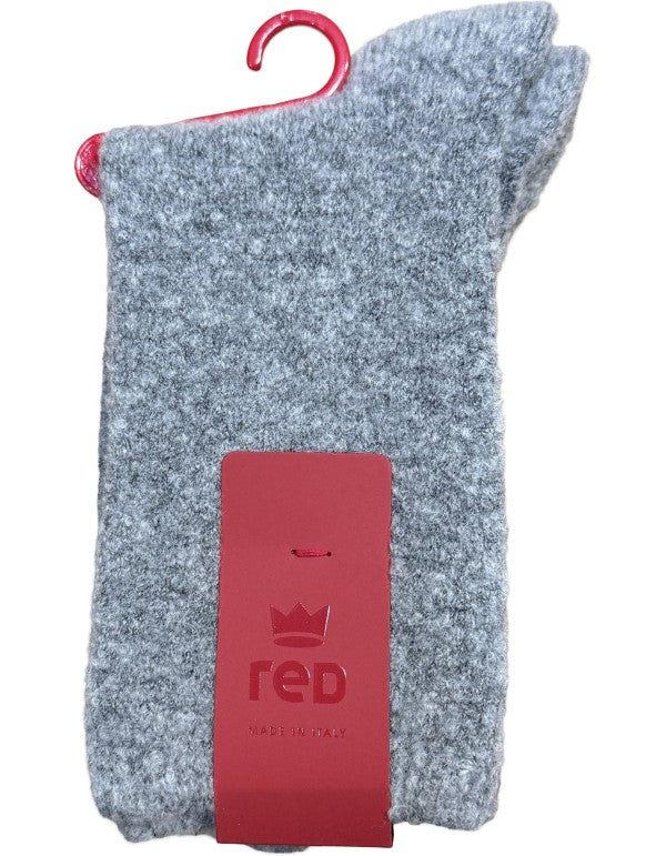 Calzino Donna Bouclè Grigio