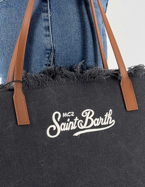 City Bag Fringe Canvas Bag 00 Emb