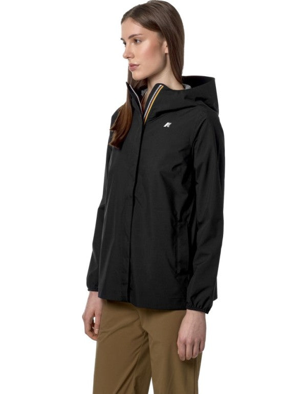 Marguerite Stretch Dot Jacket Black Pure