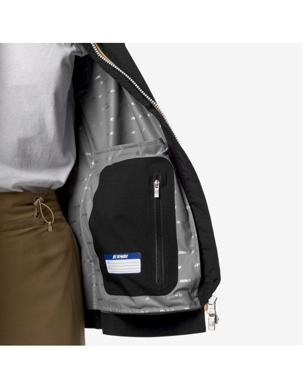 Giacca Marguerite Stretch Dot Black Pure