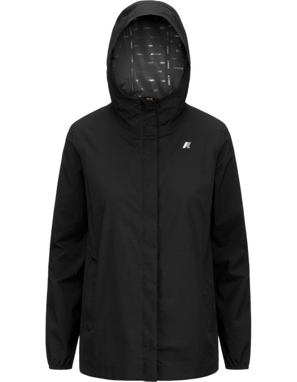 Marguerite Stretch Dot Jacket Black Pure