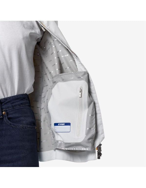 Giacca Marguerite Stretch Dot White