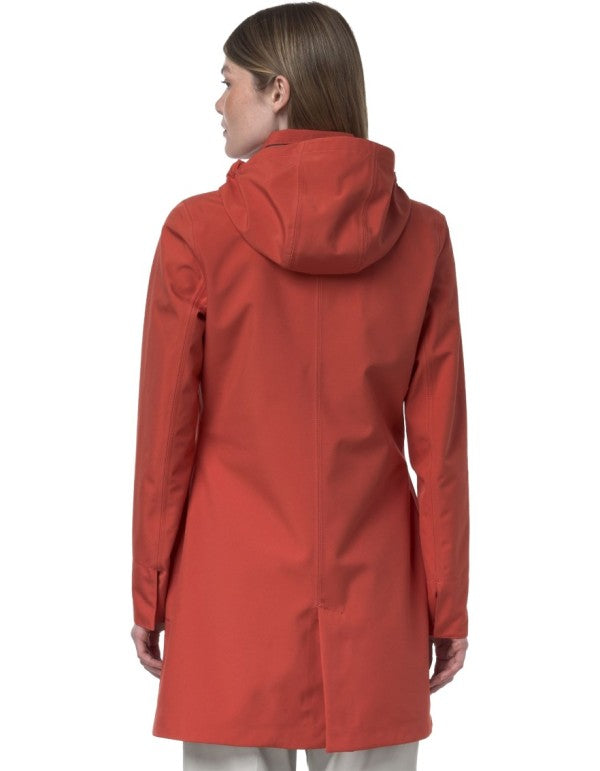 Trench Mathy Bonded Jersey Orange Brownish