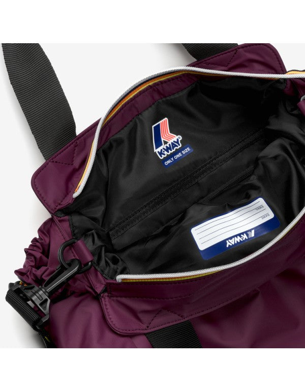 Shopping Bag Aisy Violet Mauve Wine