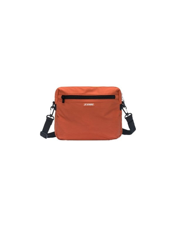 Moire Orange Brownish Bag