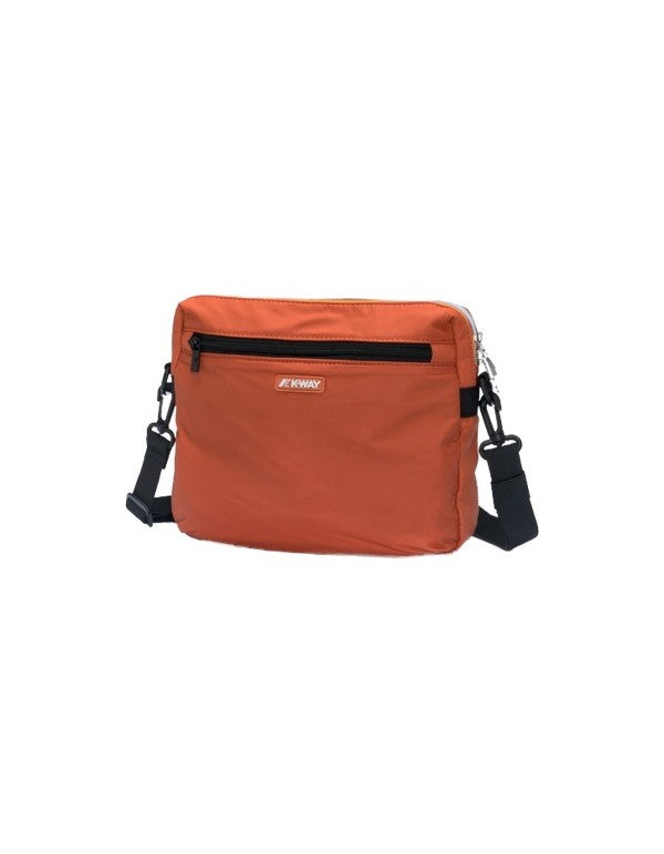 Moire Orange Brownish Bag