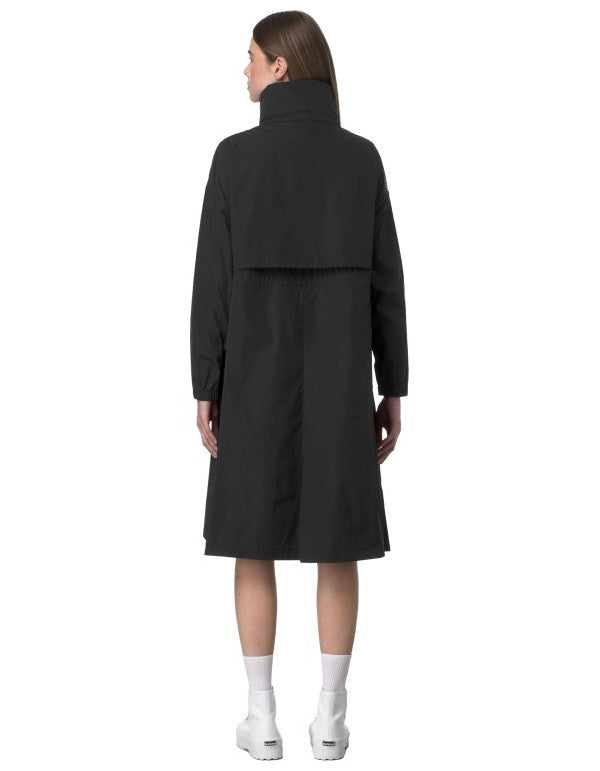 Giacca lunga Aube Memory Touch Black Pure