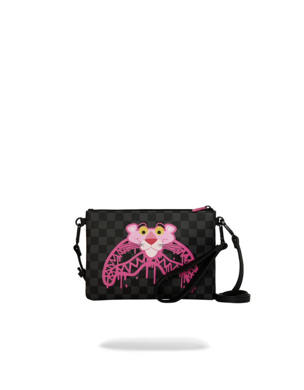Pink Panther Drippy Diamonds Crossbody China Clutch Bag