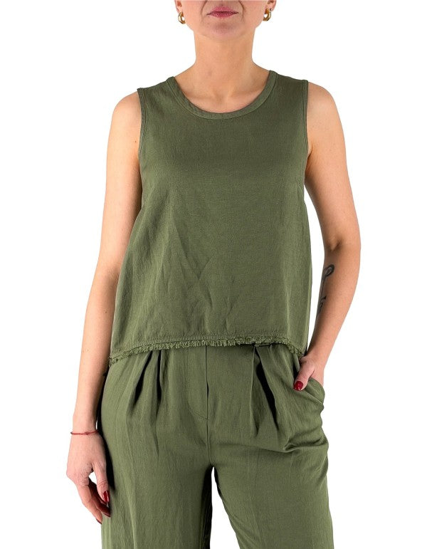 Canotta Piega Edera Mg163