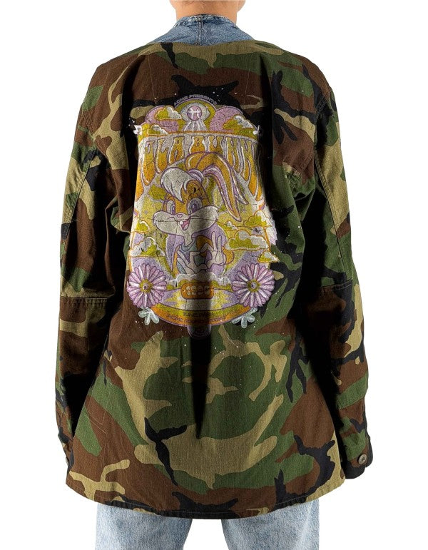 Reworked Jacket X Looney Tunes Verde