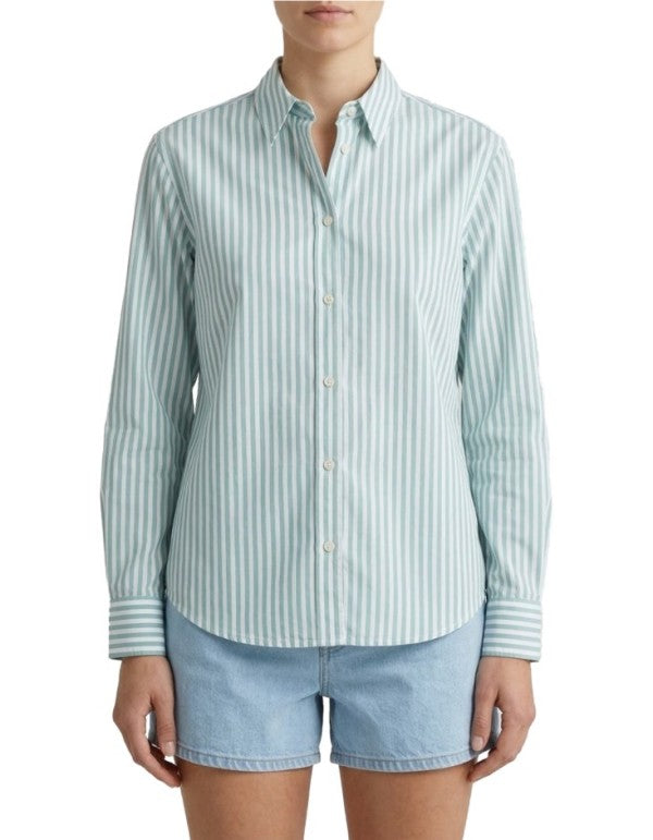 Camicia Donna Meredith Cotton Sb Stripes V 53 Emb