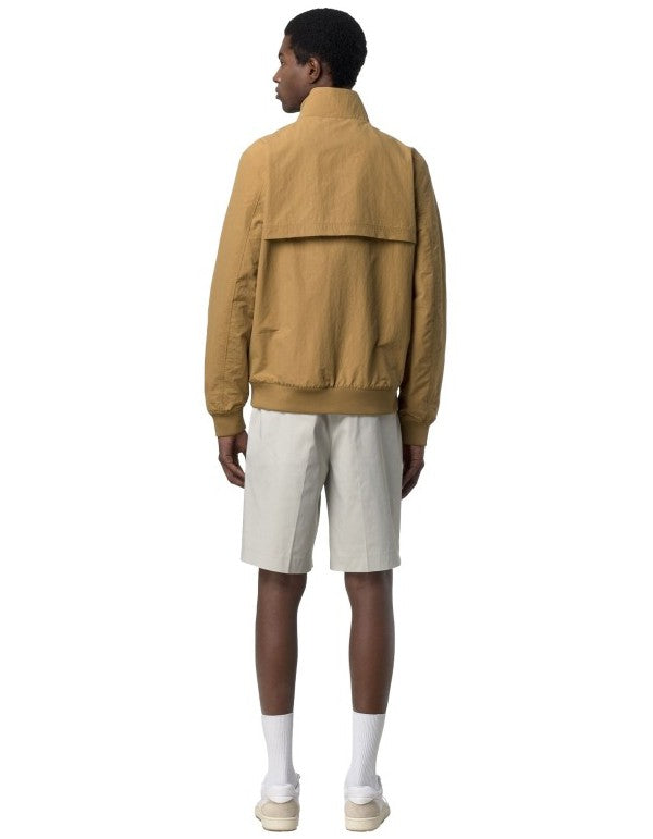 Arsene Cotton Double Brown Bistre Jacket - Beige Lt