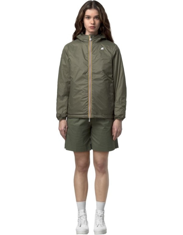 Jacket Jake Cotton Double Beige Lt - Green Lichen