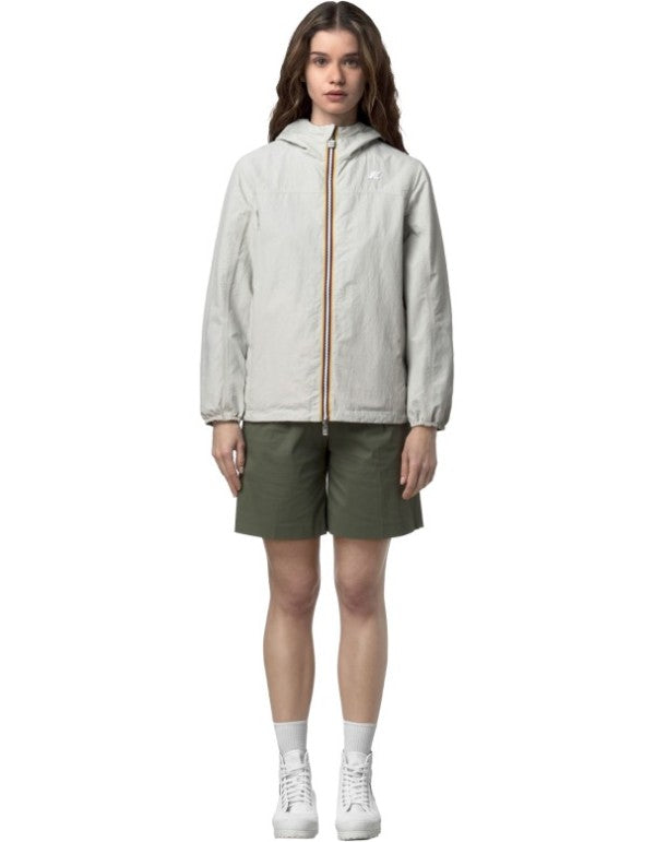 Jacket Jake Cotton Double Beige Lt - Green Lichen