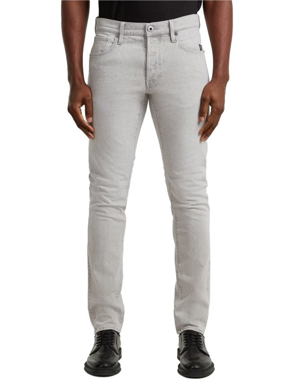 Jeans 3301 Slim Beached Faded Dolomite Grey