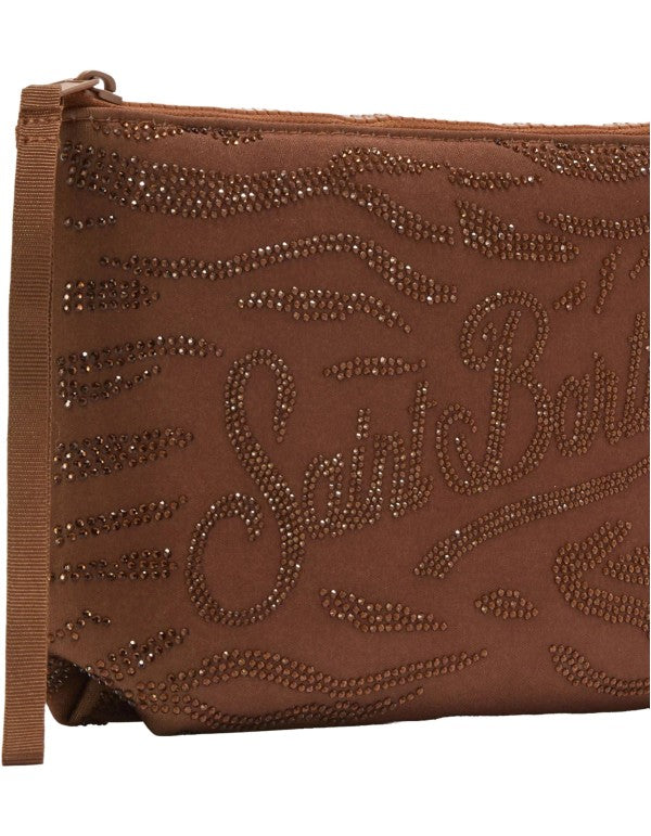 Pochette Aline Strass Strass Zebra 18